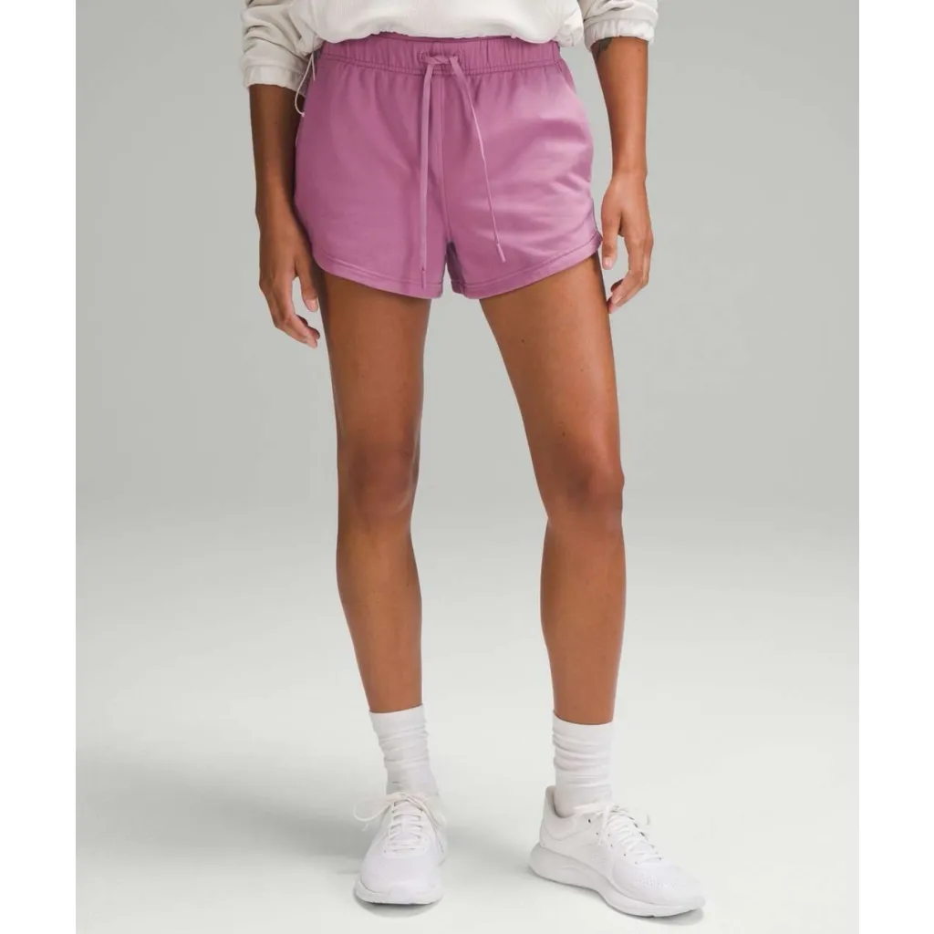 Lululemon Inner Glow High-Rise Short 3" Velvet Dust Mauve Pink Size 12 READ - Image 2