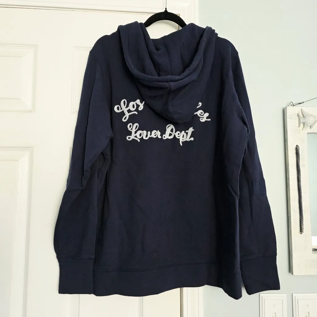 Sandrine Rose NWOT Amour Thermal Hoodie L - Image 2