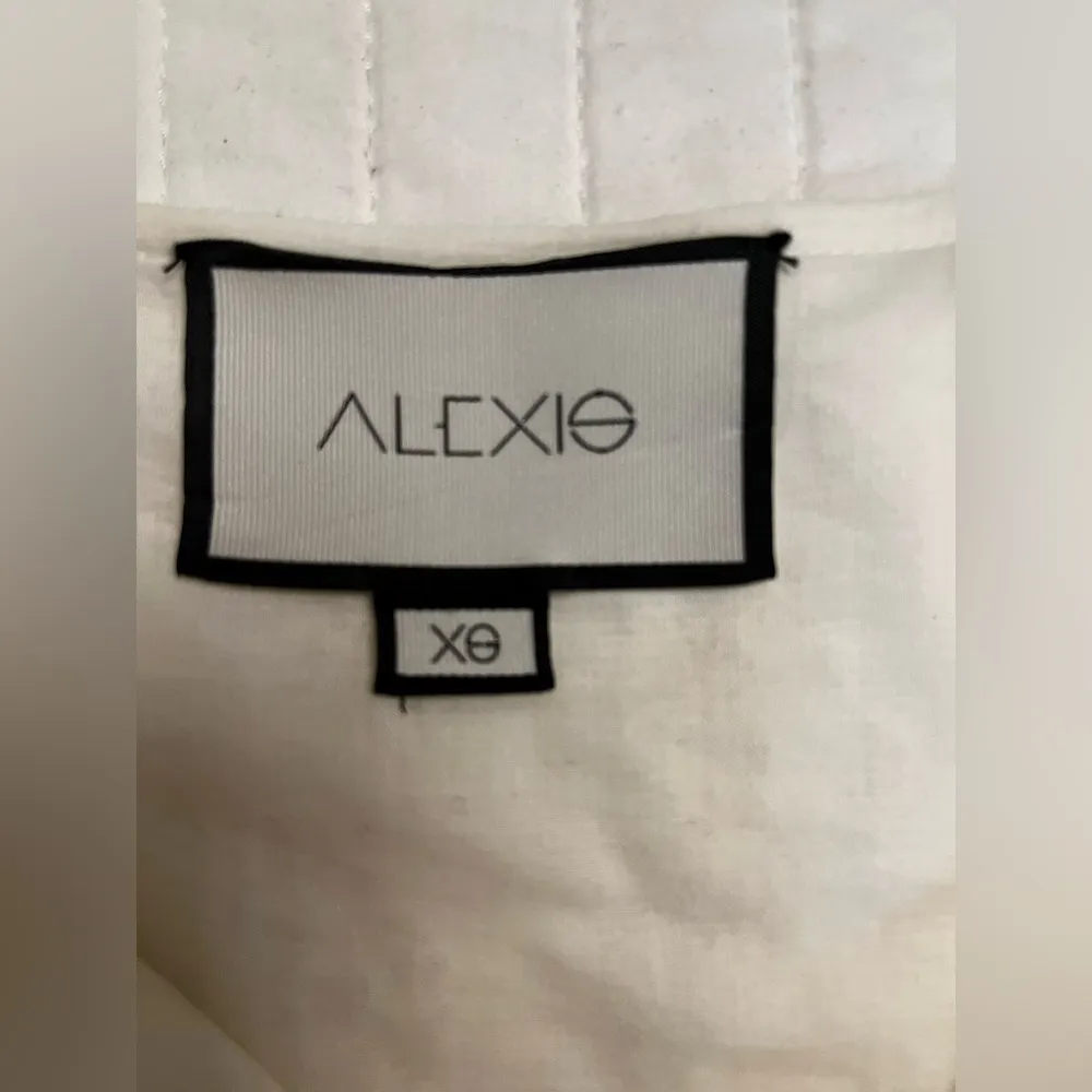 Alexis Alanis dress in alabaster boho cream lace dress - Image 6