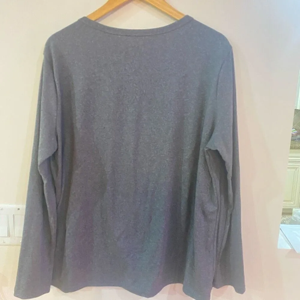 The Villains Social Club Villains long sleeve gray size XXL Green - Image 4