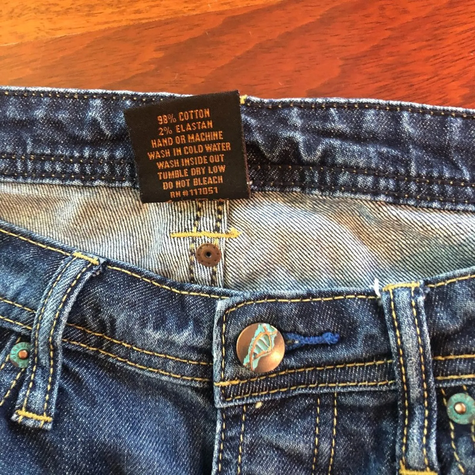 Genetic Denim Straight Jeans Distressed - Image 7