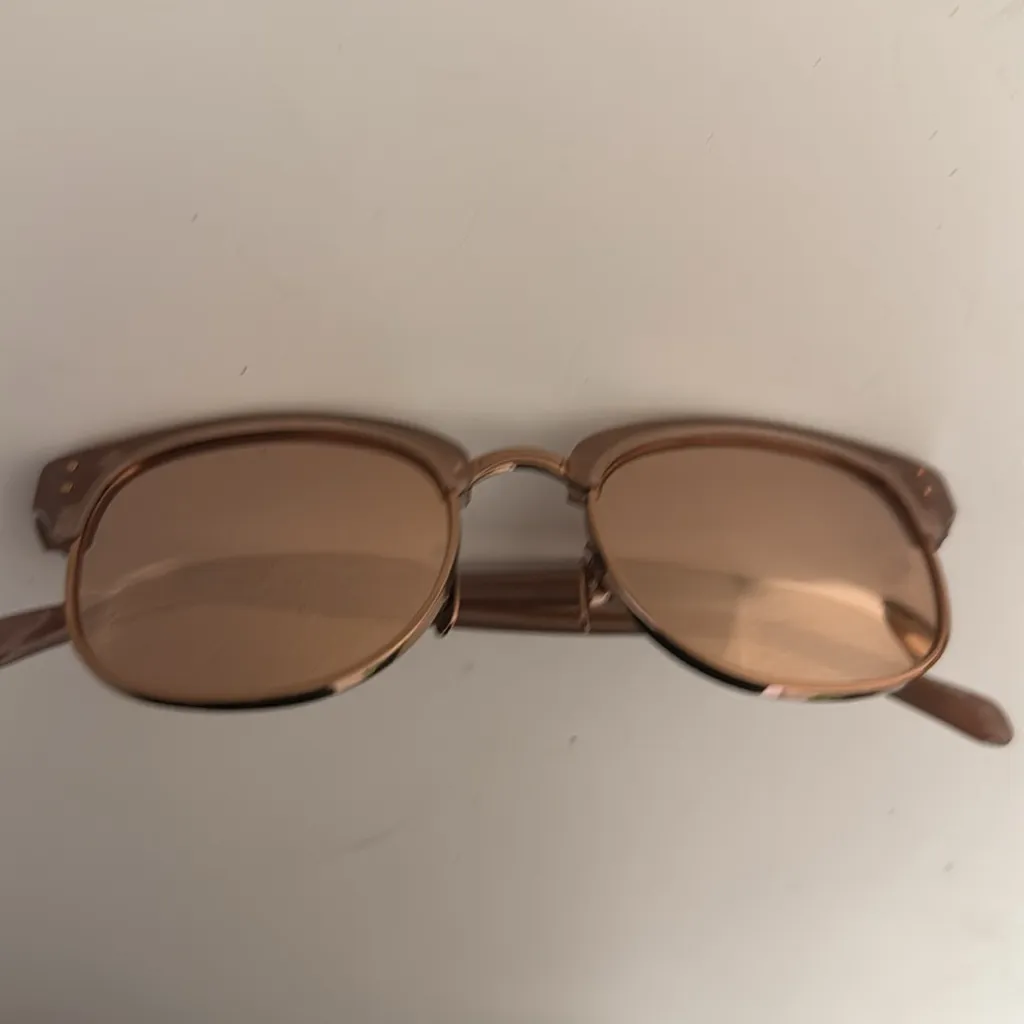 Linda Farrow Clubmaster 24k Rose Gold - Image 3