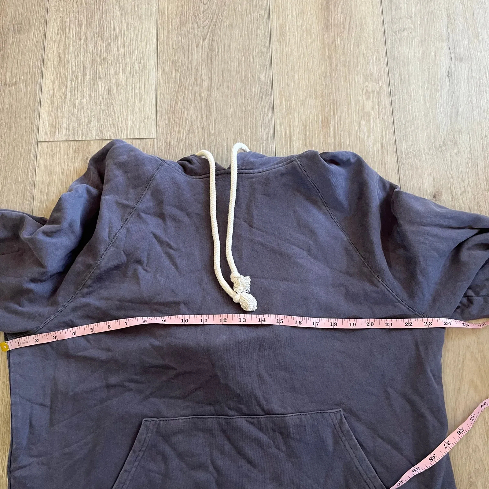 Universal Thread Women’s Blue High Low Hoodie Sz - Image 5