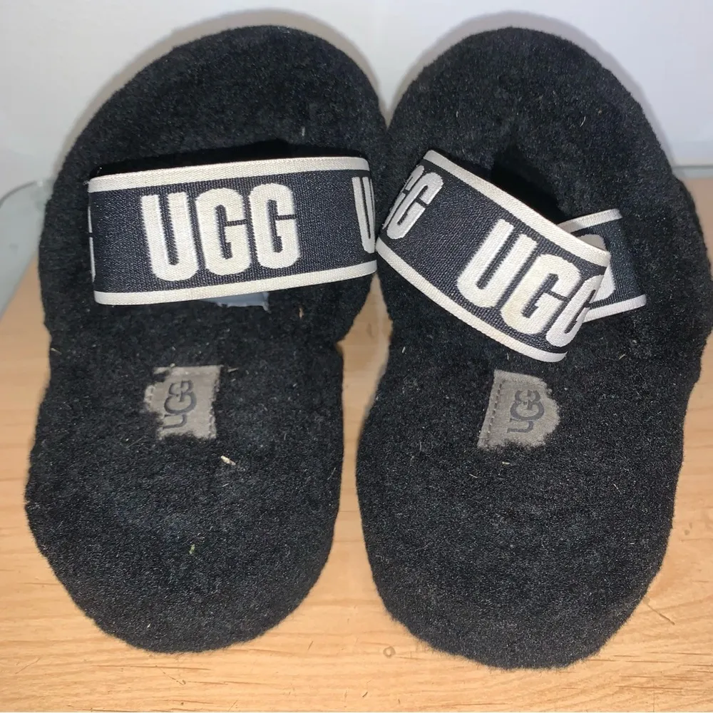 UGG Australia Fluff Yeah Double Strap Sandals Women’s Size 7 - Image 3