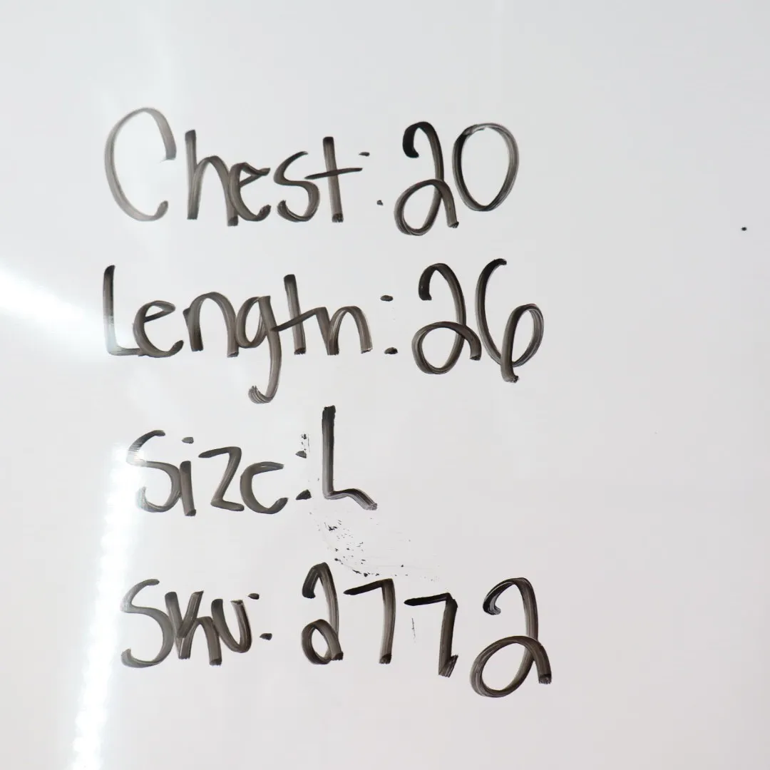 American Giant Classic V Neck T Shirt Black Made in USA Size L Size L - Image 6