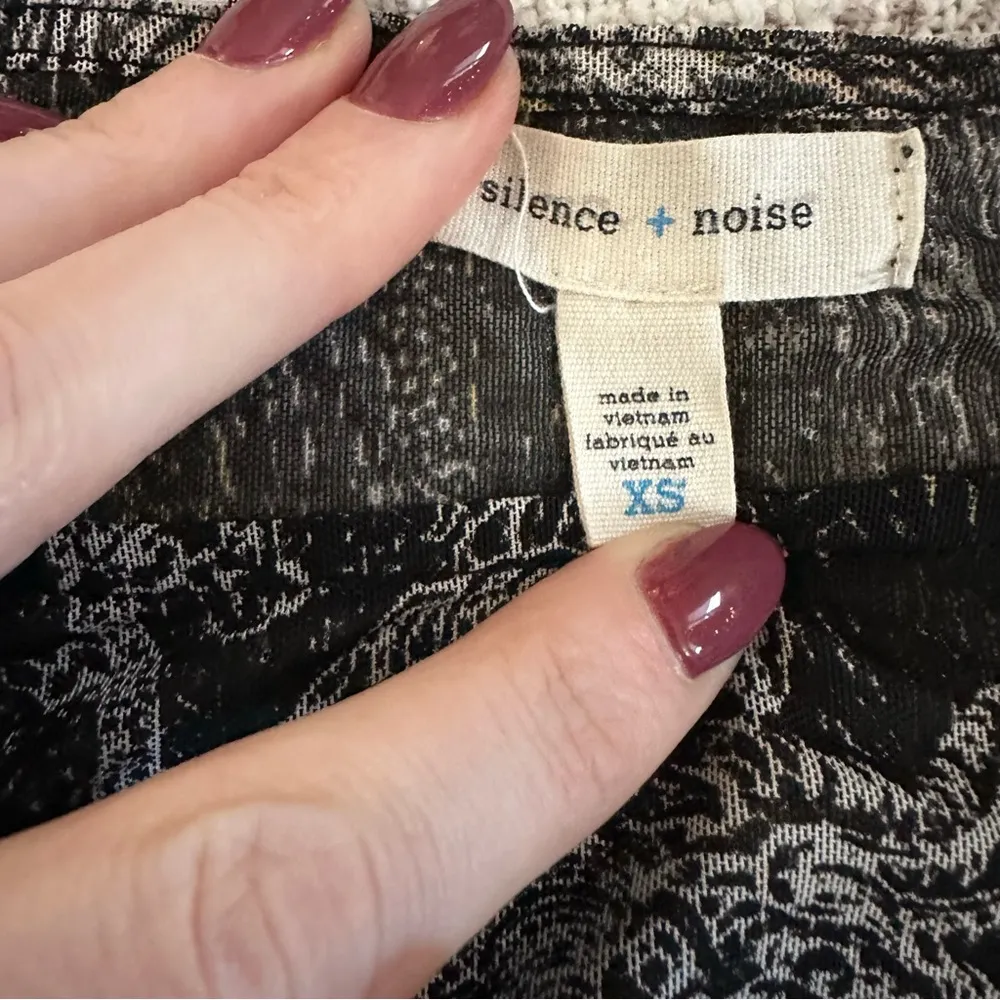 UO Silence + Noise Irezumi Dragon Sheer Long Sleeve Top - Image 6