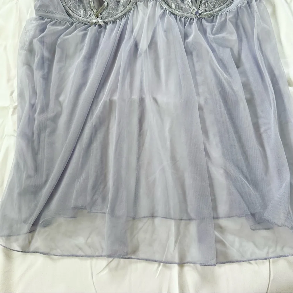 Adore Me NWT  Ismelka Unlined Plus Babydoll Set 1X - Image 6