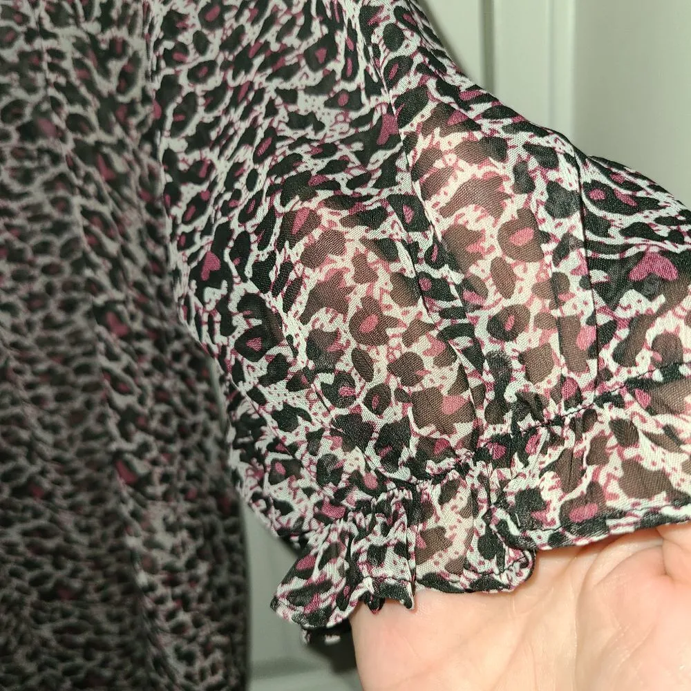 Romeo and Juliet Couture Sheer Blouse - Image 3