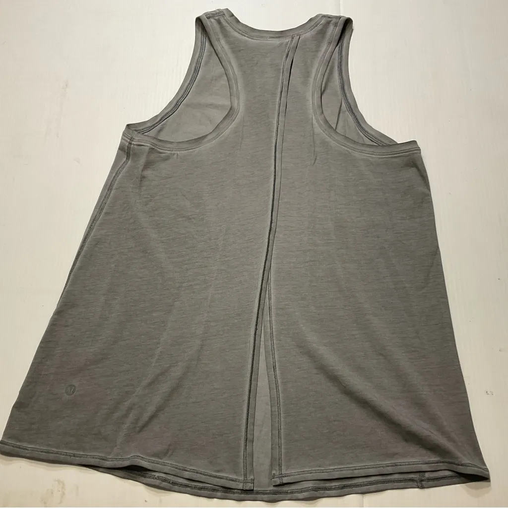 Lululemon All Tied Up Tank *Wash Sublimado Pigment Dye Asphalt Grey Sz S/M - Image 8