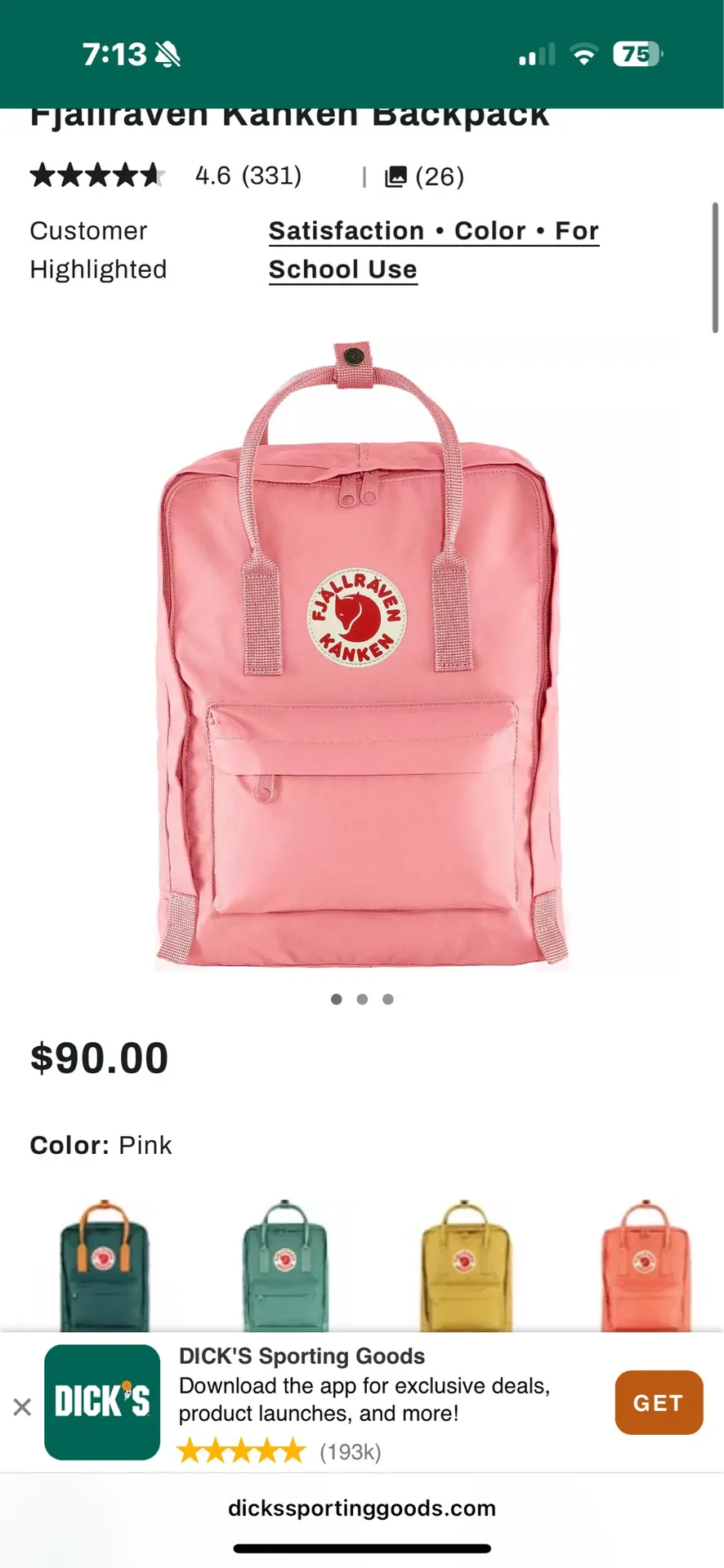 Fjällräven Kånken Backpack - Image 5
