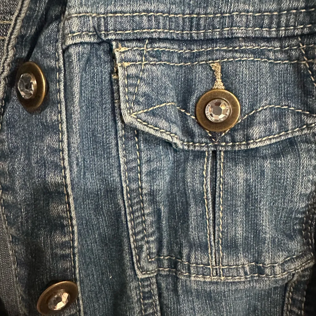 Christopher & Banks  Denim Button-Up Jacket - Image 2