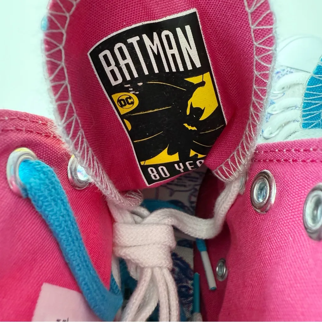Converse Chinatown Market Batman Sneakers Womens Size 6.5 Shoes High Tops Retro - Image 8
