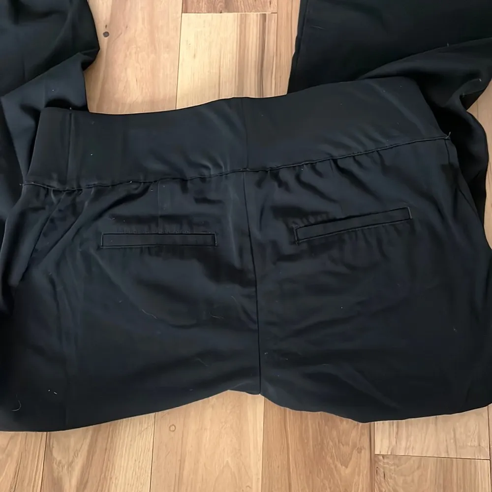 Liz Lange Maternity Lightweight Black Pants Stretchy Waist Womens 6 - Image 9