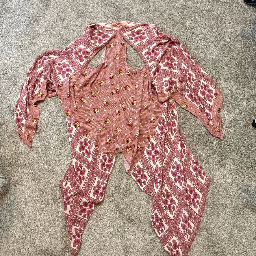 Revolve Free People one size American Pie patchwork kimono SW 2782 - Image 5
