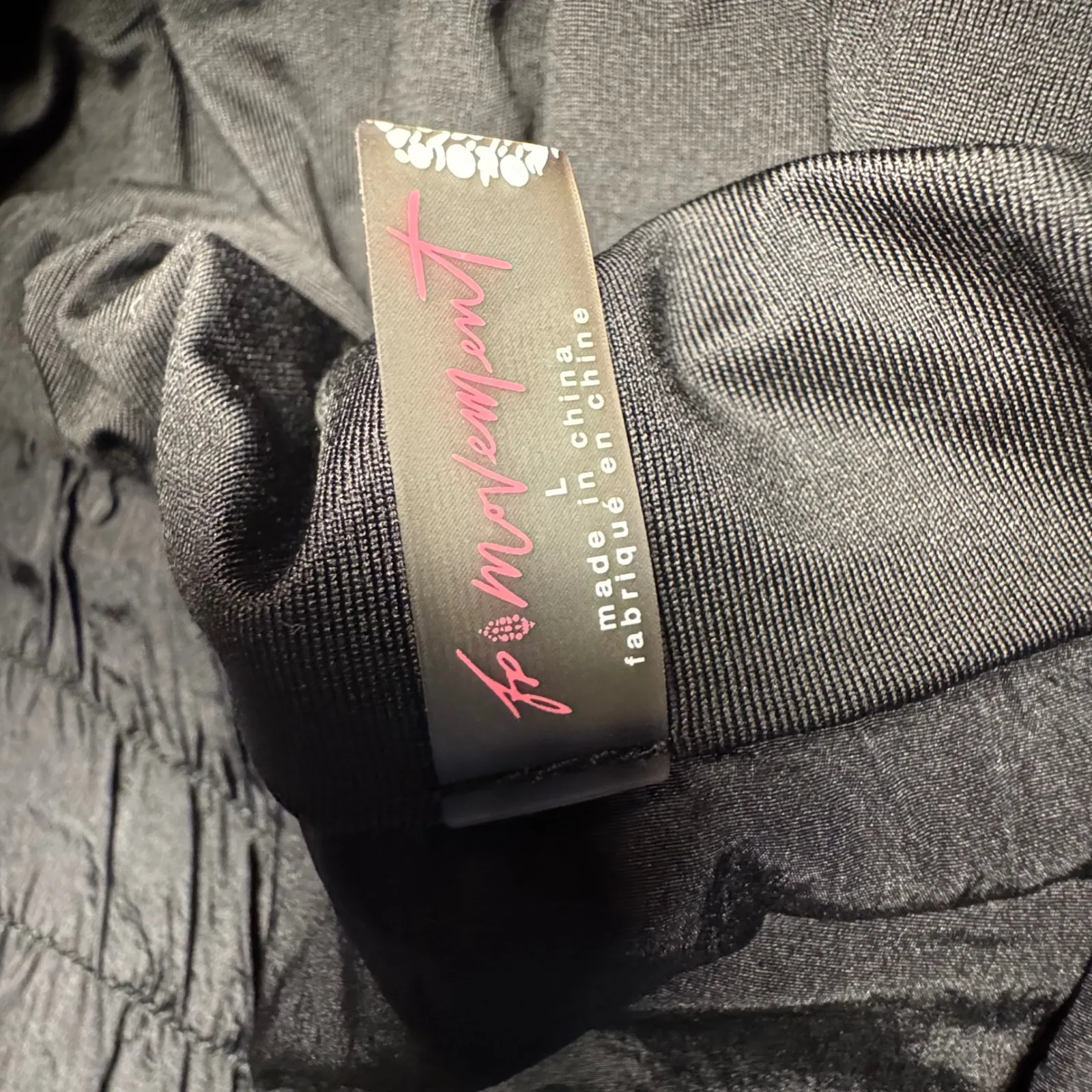 Free‎ People Movement Black size large shorts - Image 4