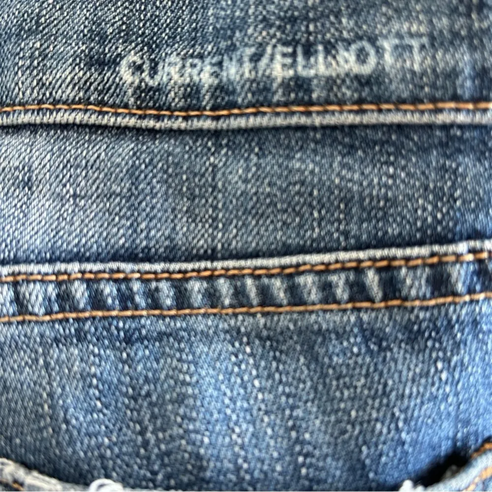 Current/Elliott the easy stiletto distressed jeans skinny Sz 27 - Image 11