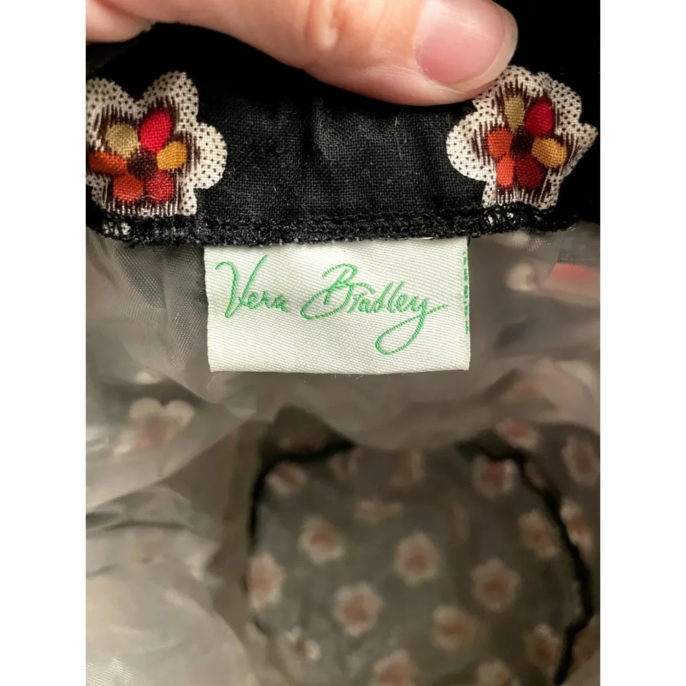 Vera Bradley drawstring bag Piroutette pattern - Image 6