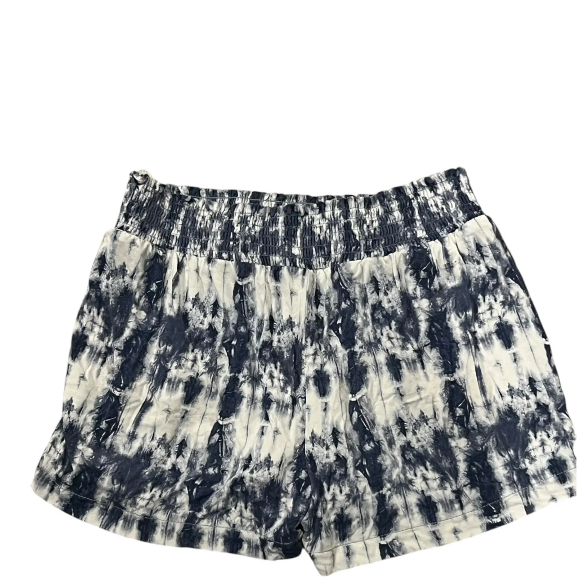 Women’s time &‎ true tie dye beach shorts large Blue - Image 5