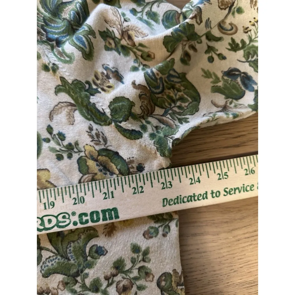 Eddie Bauer Cardigan Sweater Women Size XXL Paisley Print‎ Button Down Classic - Image 5