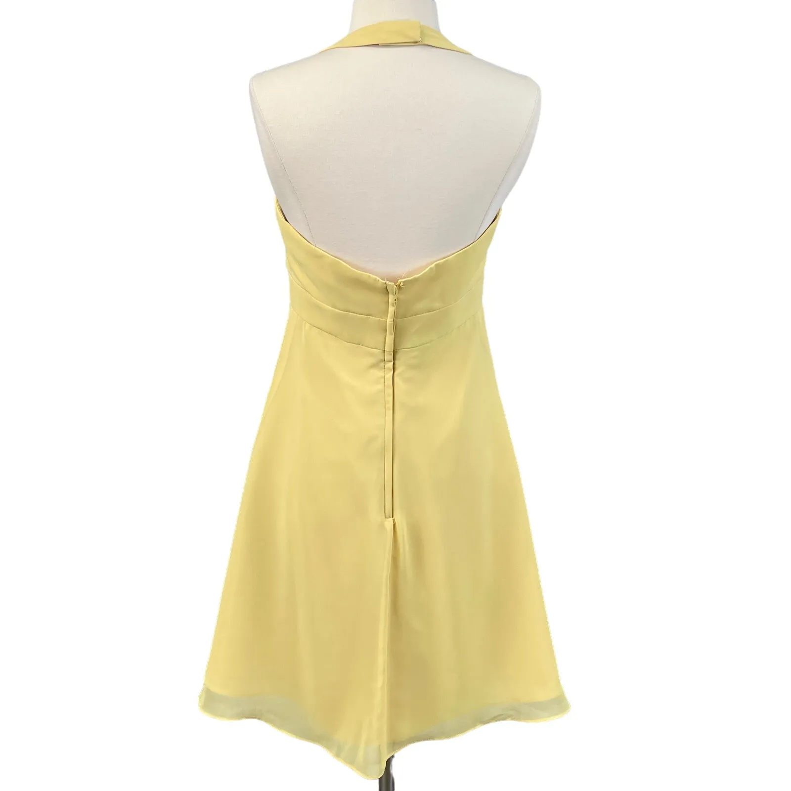 Alfred Angelo‎ Halter Sweetheart Dress Womens XS/S Fairy Feminine Wedding Flirty - Image 2