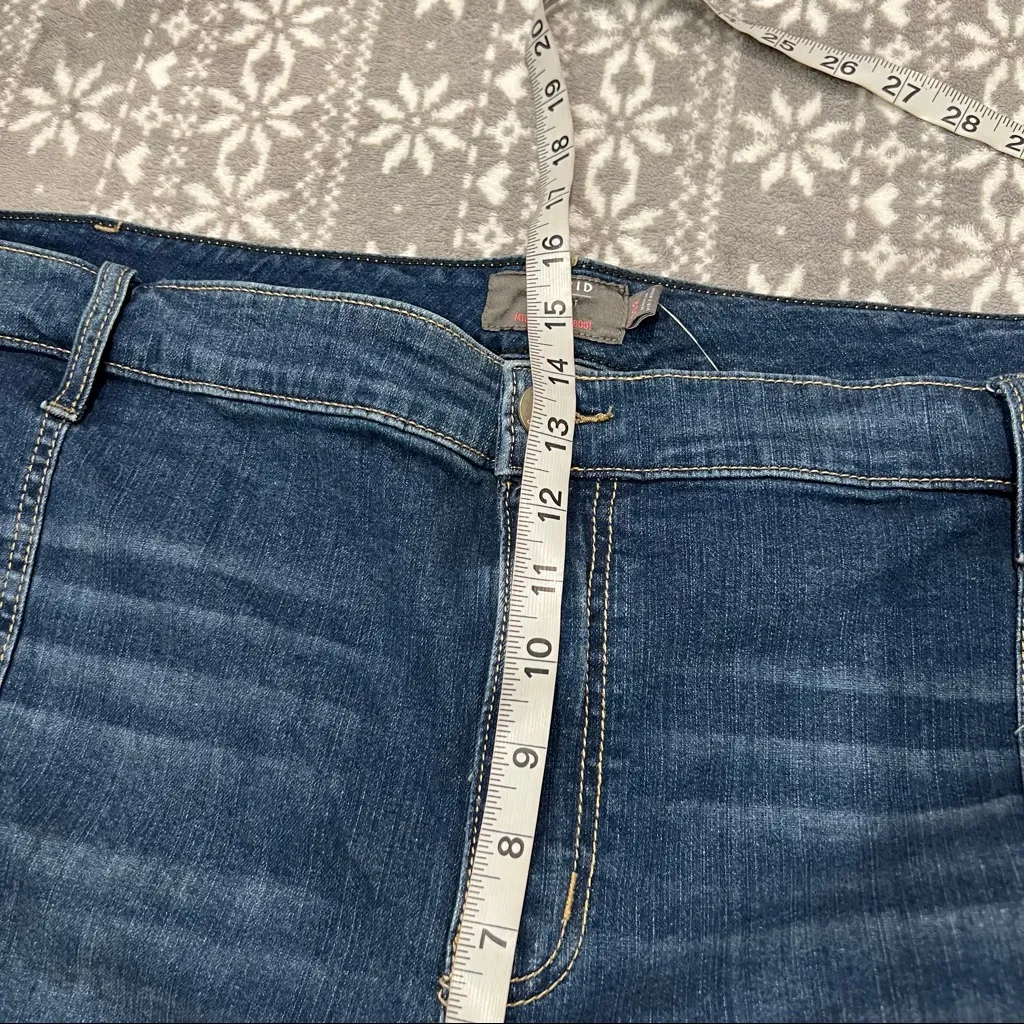 Torrid Slim‎ Boot Vintage Stretch Mid Rise Jeans In Rockstar Size 30R - Image 11