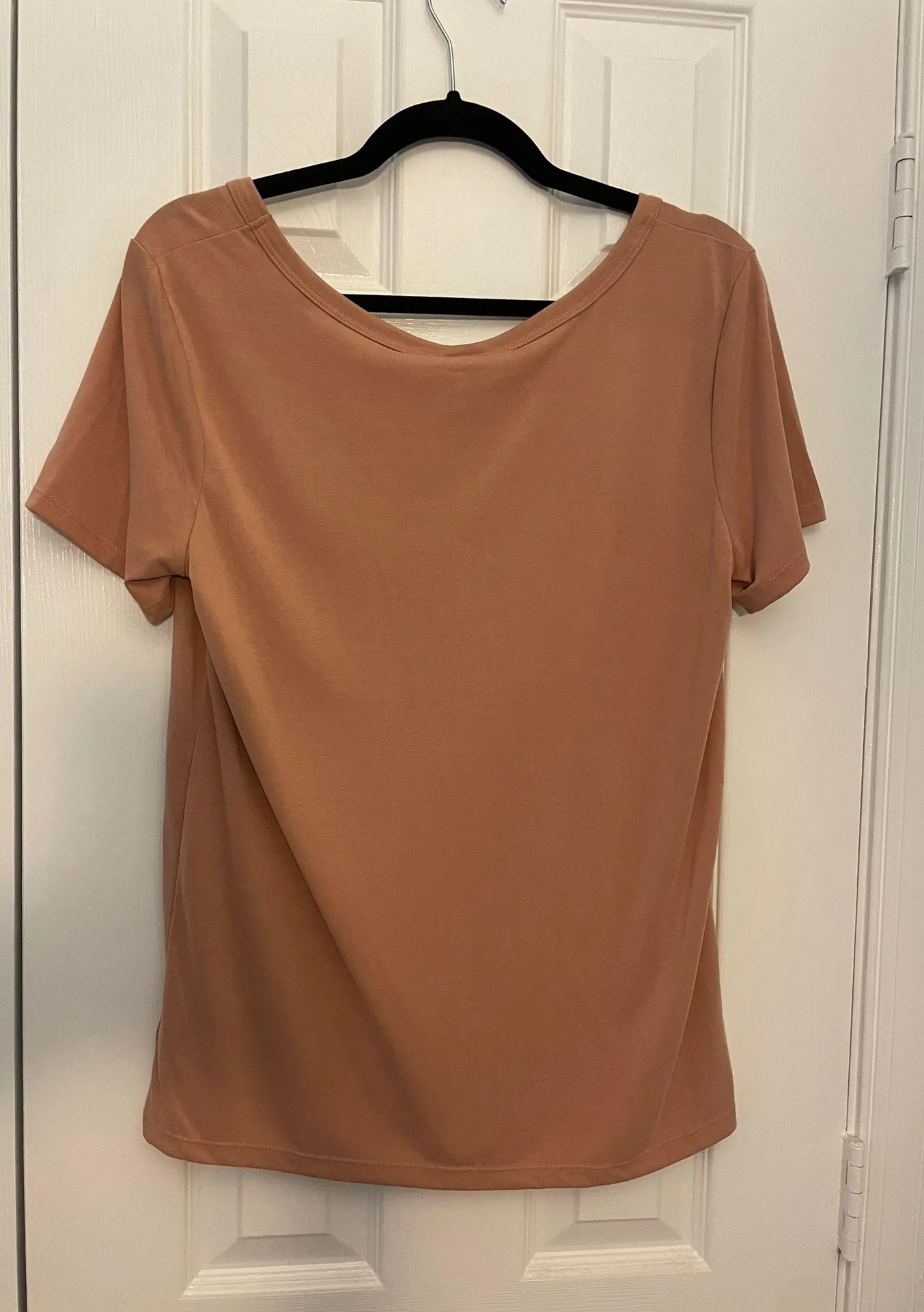 A New Day Burnt Orange Vneck - Image 2