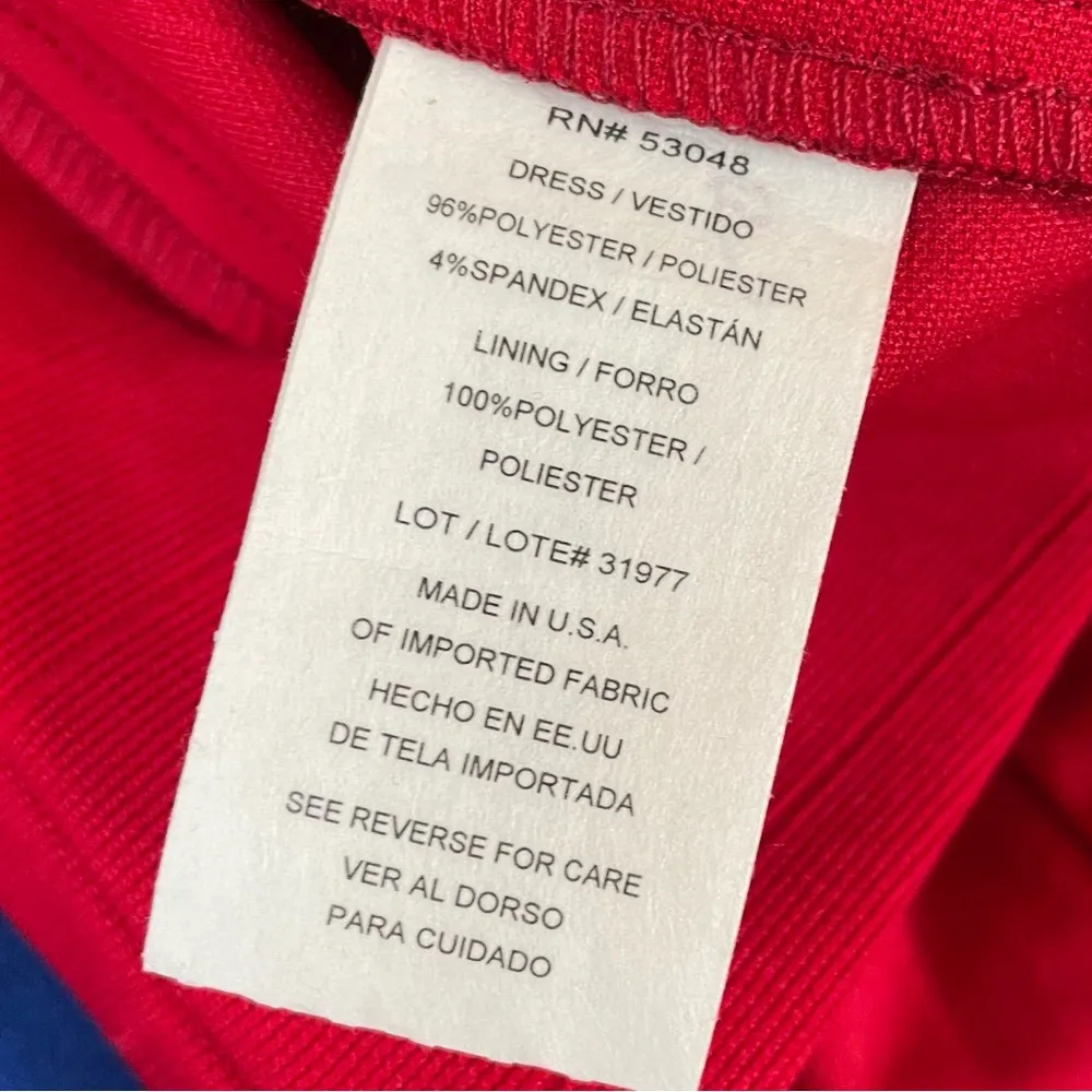 Morgan & Co Strapless Short Mini Body-con Dress Red Junior’s Sz 0 - Image 8