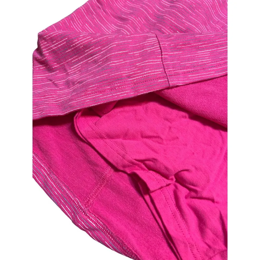Kim Rogers Curvy Pink Casual Skort Skirt Pull On Drawstring Size 1X - Image 4