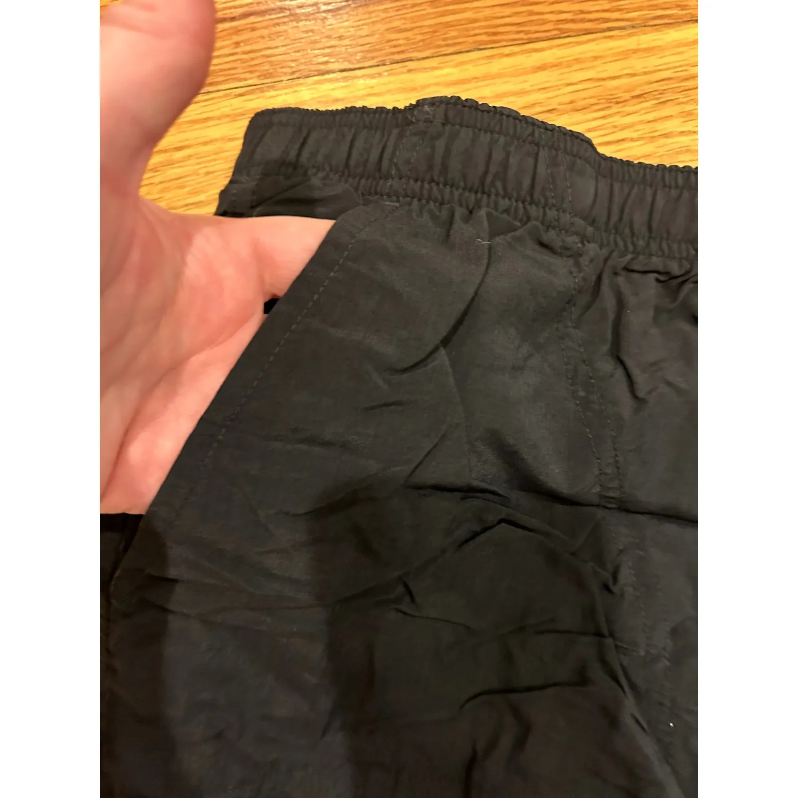 Lot of Three Columbia Women's Nylon Short Size XL Black, Gray, Navy - Image 2