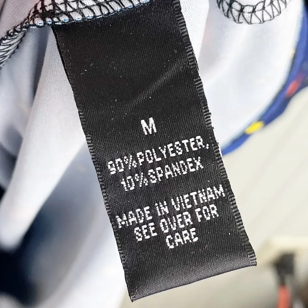 Dress Works Blue Halloween Witches Broom Cauldrons Stretch Knit Dress Medium - Image 6