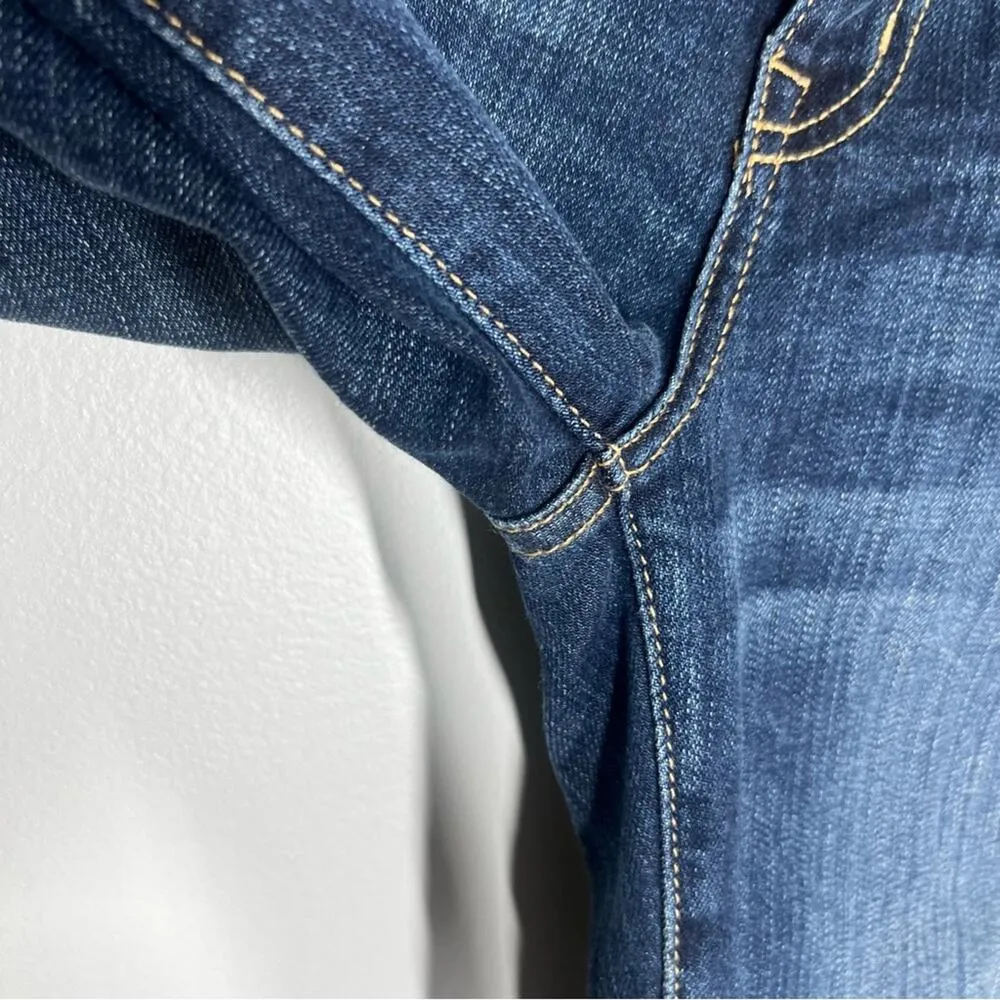 Current/Elliott X Hatch Sz 25 Boyfriend Maternity Jeans in Loved Blue - Image 8