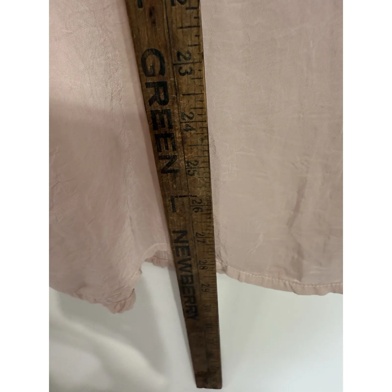 Johnny‎ Was light pink Embellished Tie Front Tunic Floral Embroidery M - Image 7