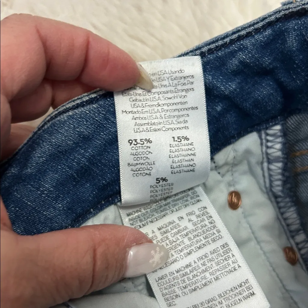 Mother Looker Ankle Fray Birds of Paradise Size 27 - Image 11