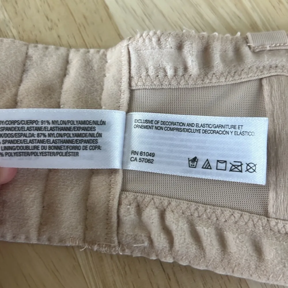 Wacoal red carpet strapless bra sand 854119 34H 34FF - Image 8