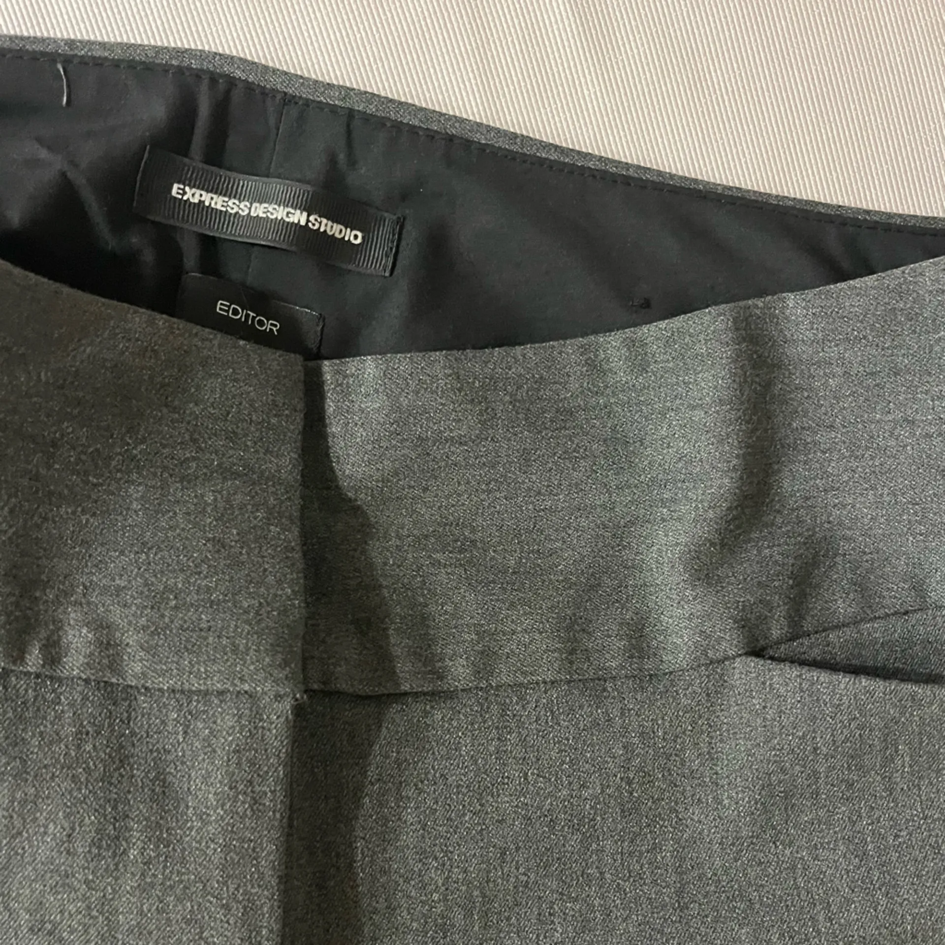 Express Charcoal Flare Pants - Image 7