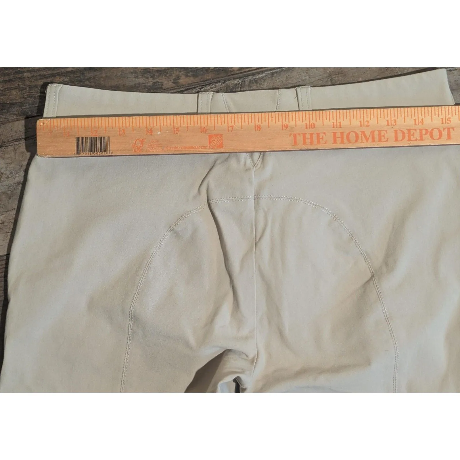 Ariat Pro Series Riding Pants / Breeches - Size US/UK 32R - Tan / Khaki! - Image 5