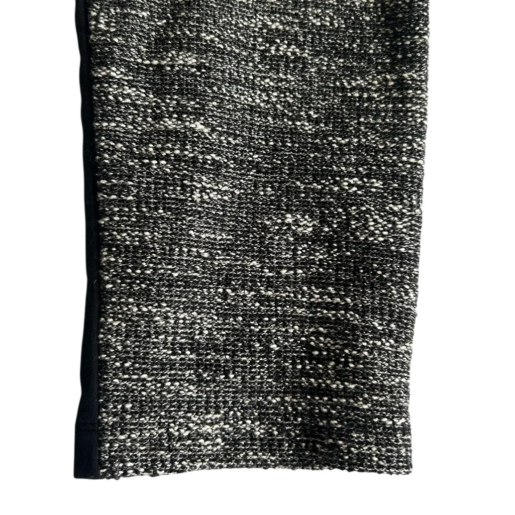 Eileen Fisher Tweedy Knitted Cotton Tweed Collarless Jacket Zipper Size XL - Image 7