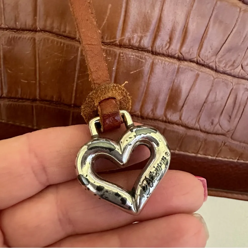 Vintage Brighton Marina Palomino Handbag Purse Bag Tan Leather NWOT - Image 9