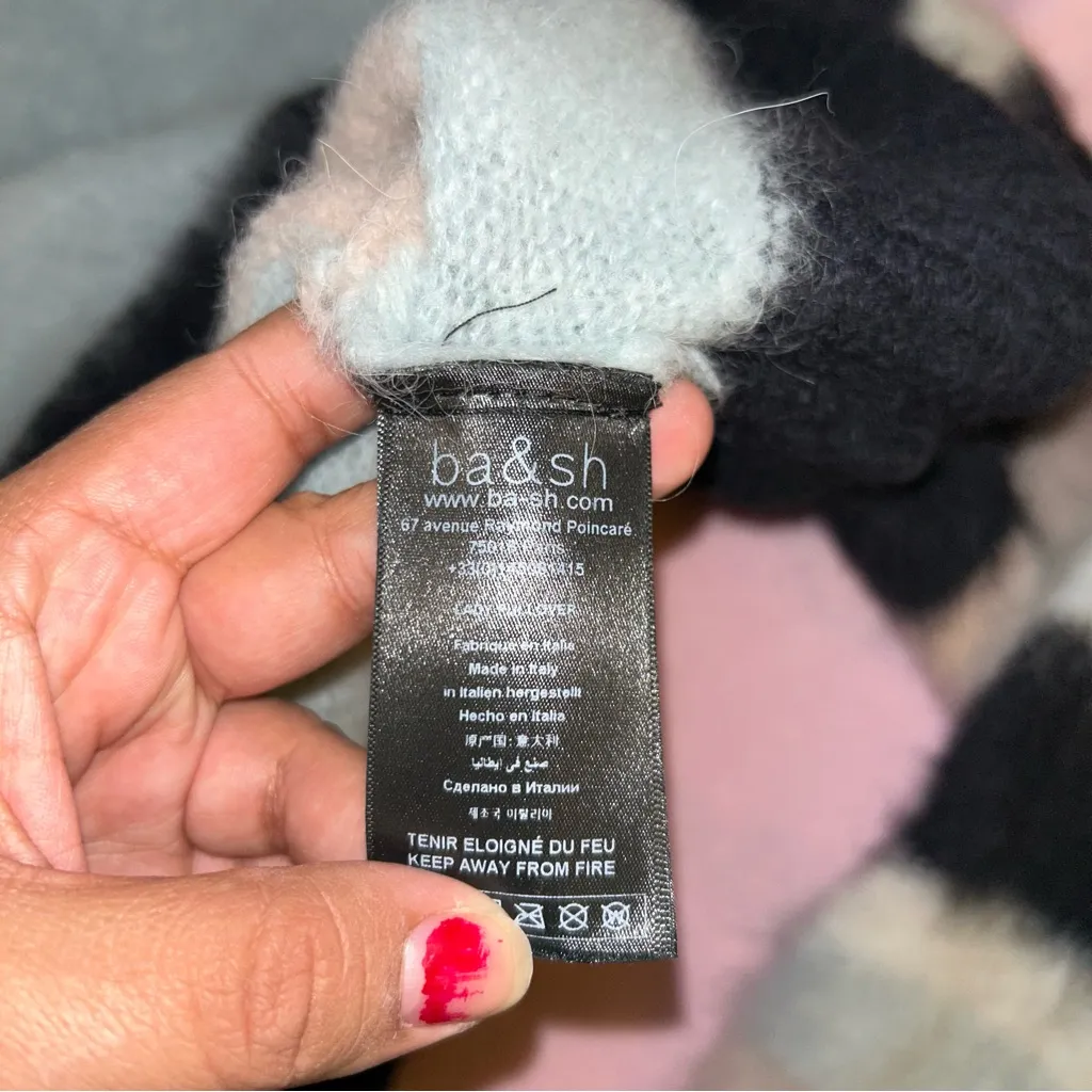 ba&sh Maria Stripe Alpaca-Blend Sweater - Image 3