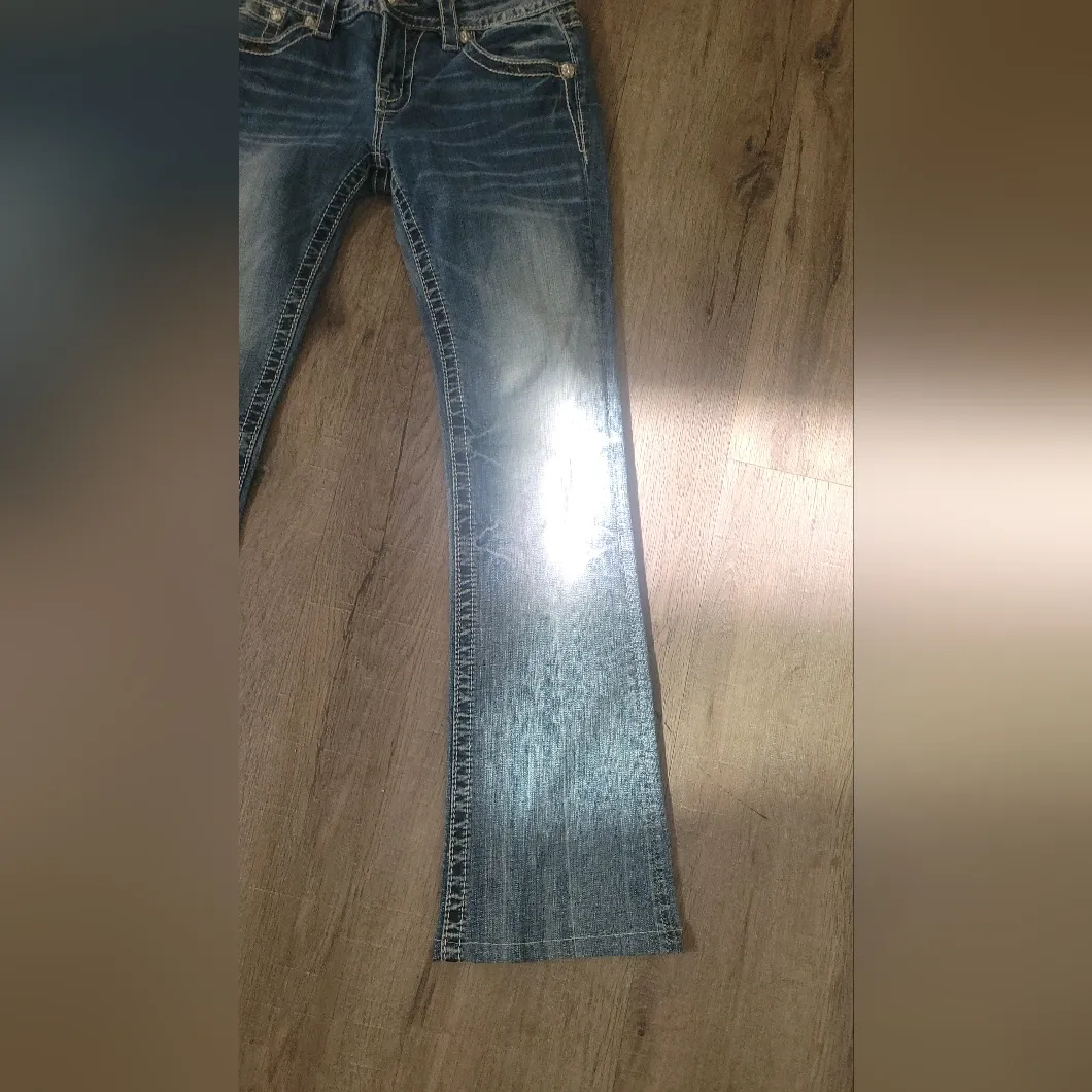 Miss Me Boot Cut Jeans Size 27 - Image 6