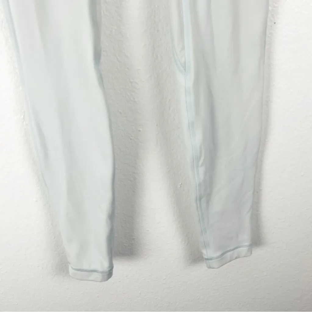 LULULEMON Ocean Air Align High Rise Full Length Leggings, Size Large 6 - Image 7