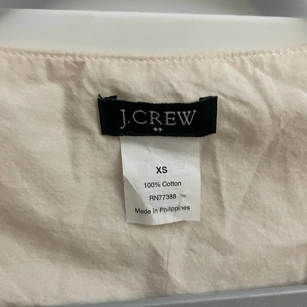 NWT JCrew xsmall zippered sleeveless blouse - Image 4