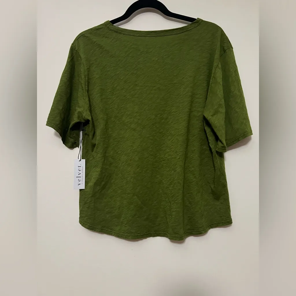 Velvet by Graham & Spencer Vintage Slub Tee - Image 4