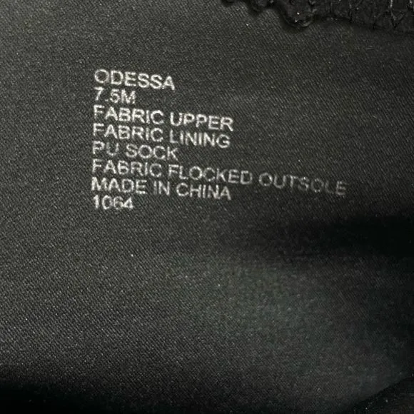 Steve Madden Odessa Womens Knee High Zip Up Suede Boots Black Size‎ 7.5 Shoes - Image 6