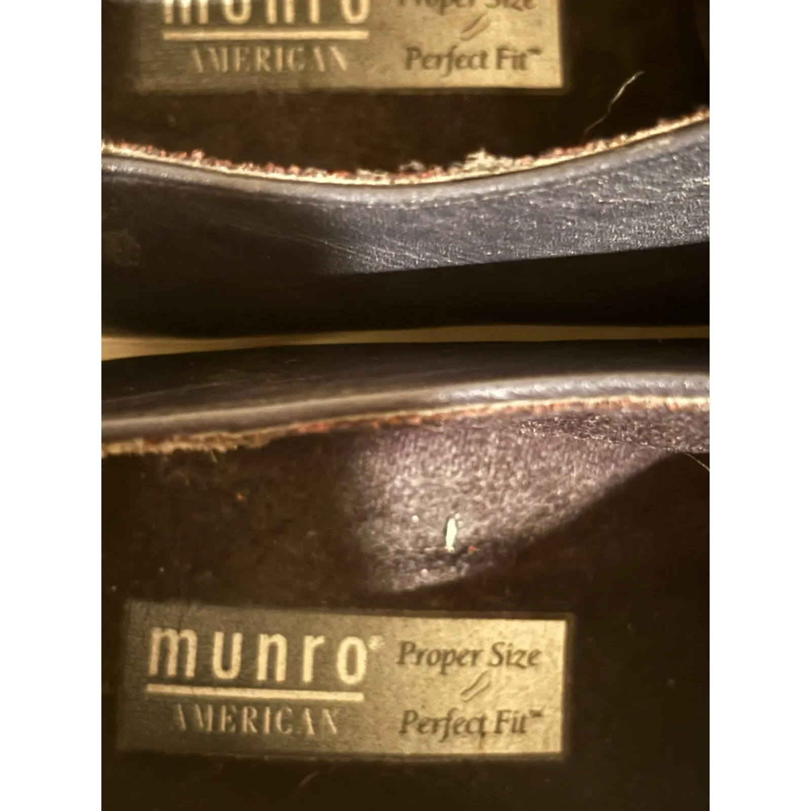 Munro American Women's‎ Leather Lace Up Oxford Dress Shoes - Image 8