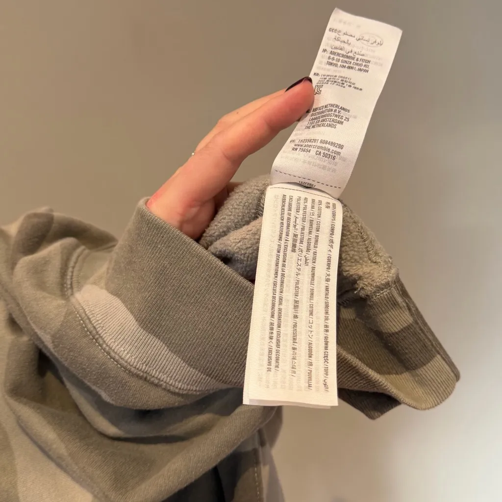 Abercrombie & Fitch Camo Crewneck - Image 6