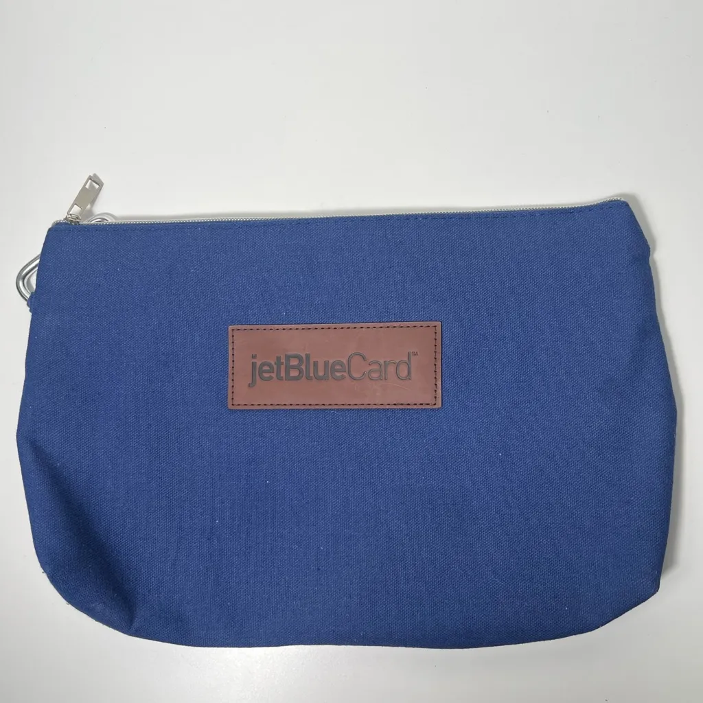 JetBlue Card Barclays Signature Tech & Travel Portfolio Pouch Blue - Image 7