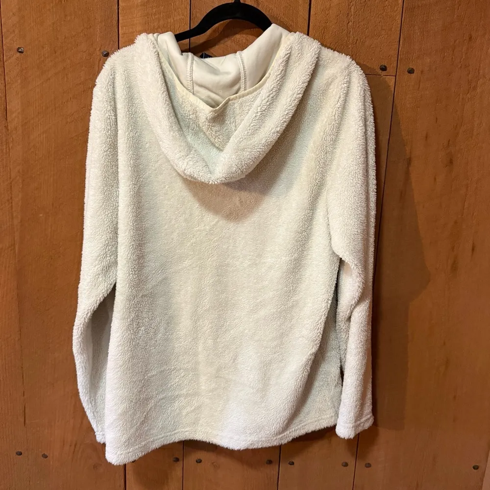 CHARLES RIVER ADULT LIGHTWEIGHT IVORY NEWPORT HOODIE- Medium - Image 4