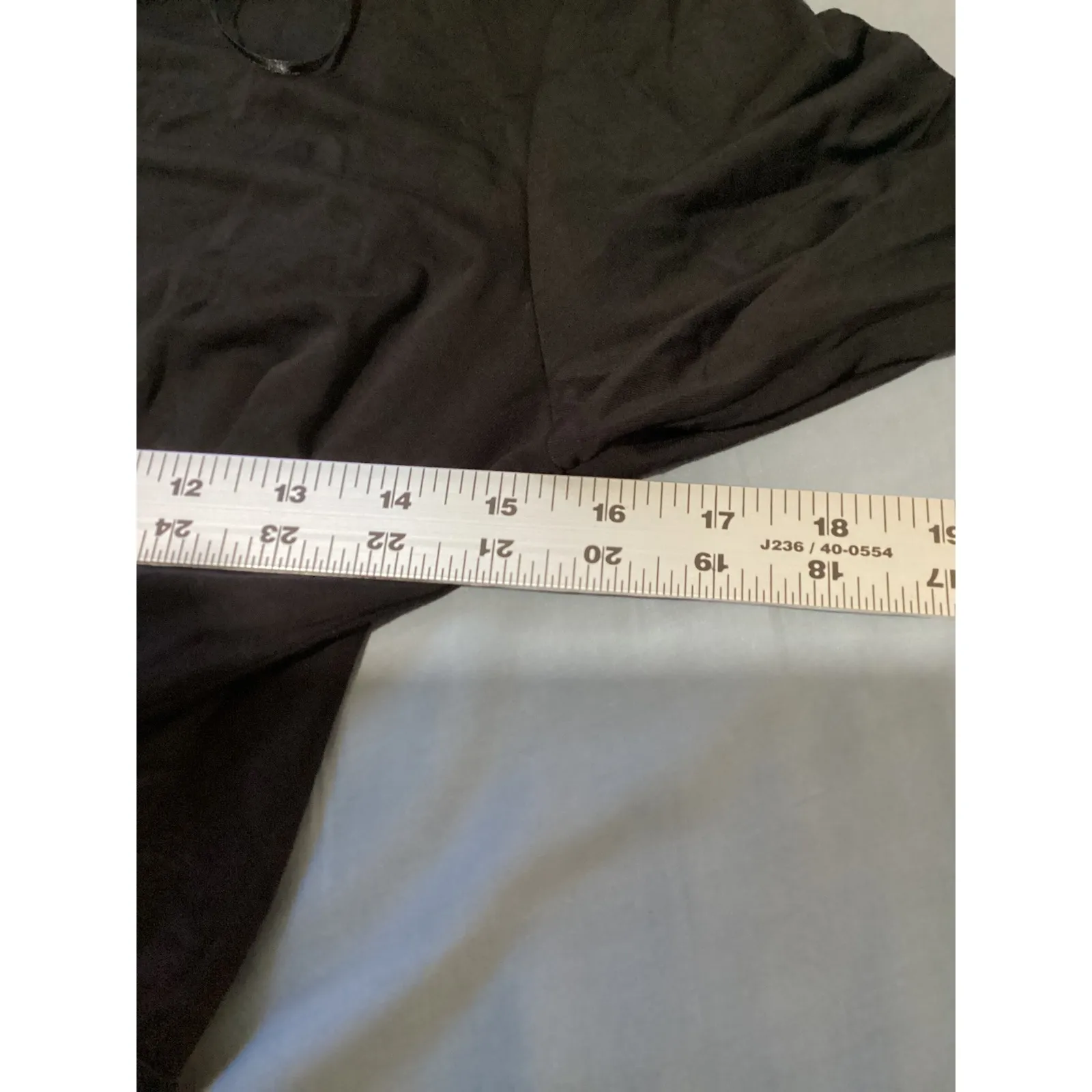 Nicole Miller New York Black Midi Dress with Tie Waist Size Large - Image 7