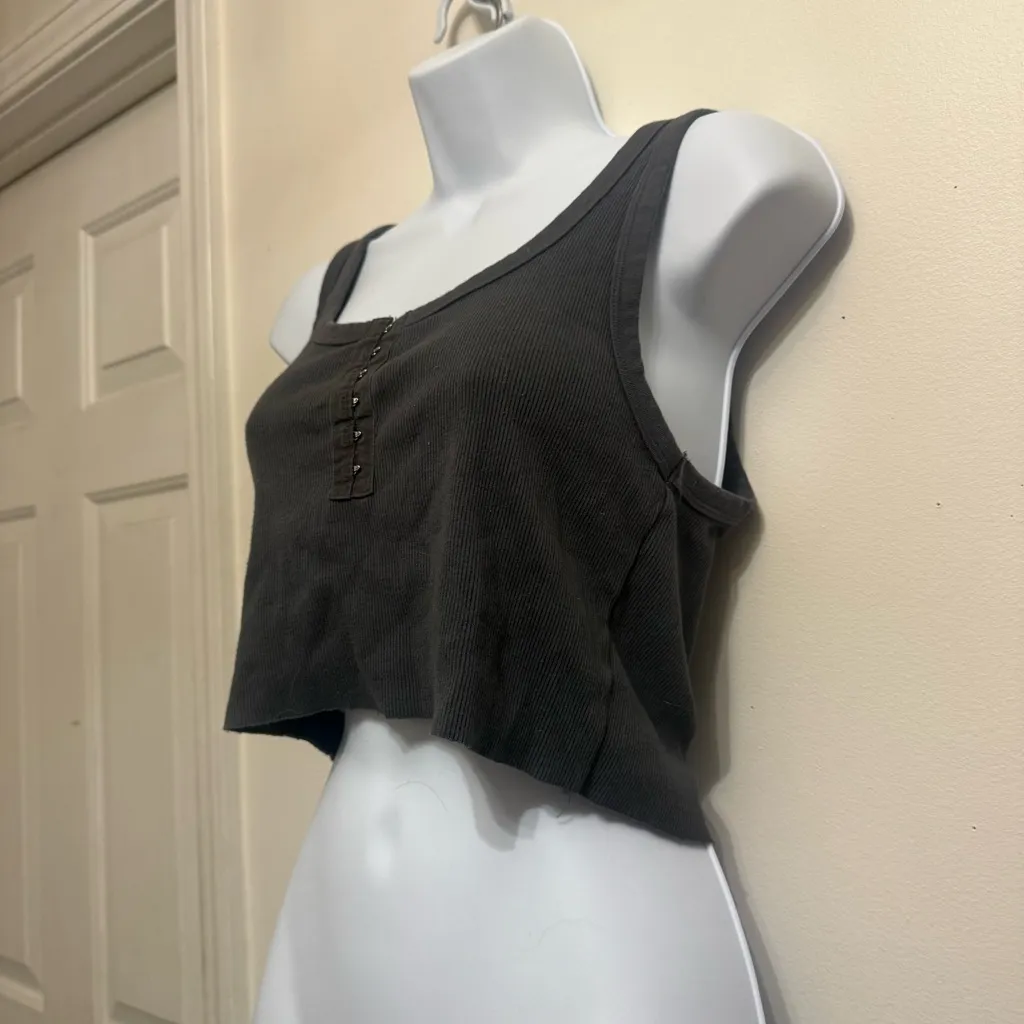 Aerie Hook and Eye‎ Cropped Tank size L - Image 5